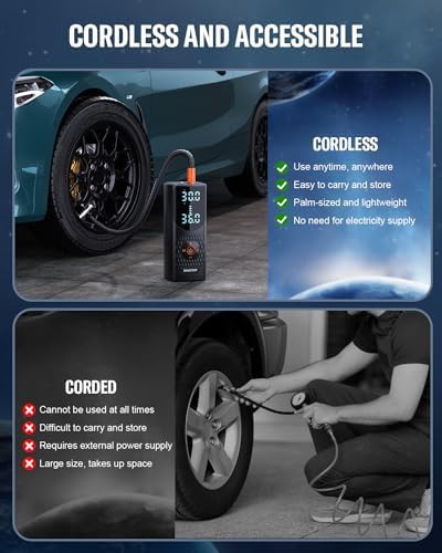 Portable Fast Inflation Cordless Air Compressor — photo 2