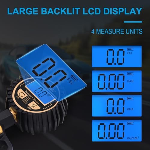 Heavy duty digital inflator gauge — photo 4