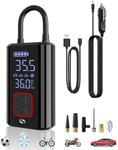 Servomaster 150 PSI smart air pump for car tires