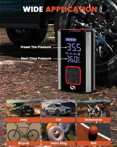 Servomaster 150 PSI smart air pump for car tires — photo 3