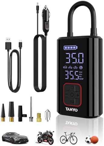TANYO 12V DC cordless tire inflator
