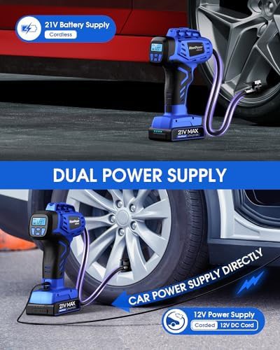 Handheld smart mode inflator with dual power — photo 4