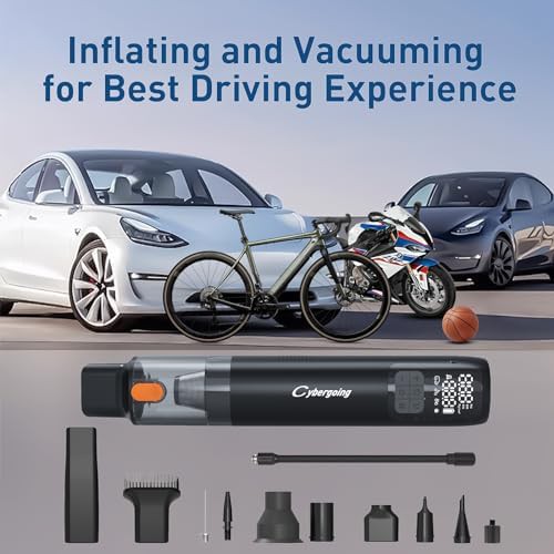 Handheld vacuum and tire pump combo — photo 4
