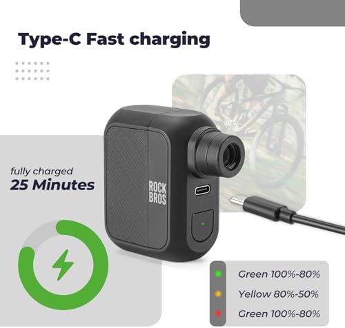 Portable electric bike tire pump 100psi — photo 3