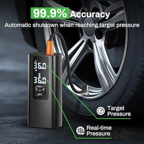 Cordless Portable Air Pump with 6000mAh Battery — photo 4