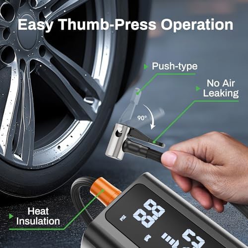 Cordless Portable Air Pump with 6000mAh Battery — photo 5