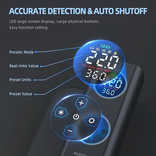Smart auto off portable air compressor — photo 5