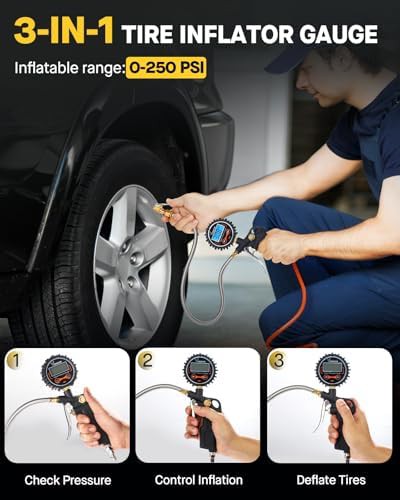 Digital Heavy Duty Tire Pressure Inflator — photo 3