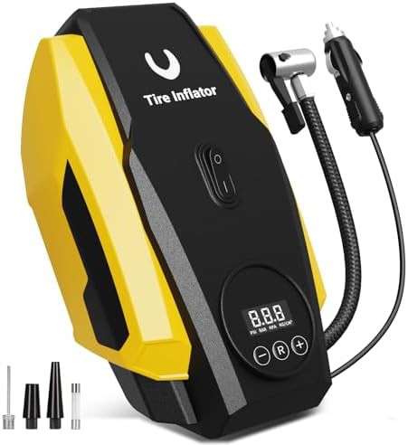 Yellow Medium 12V DC Compact Pump