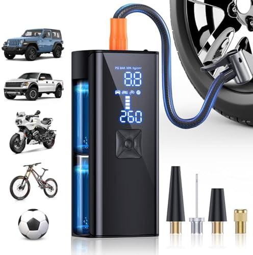 High capacity cordless air compressor