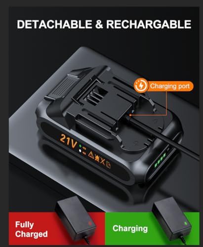 Black Battery Powered Smart Tire Pump — photo 5