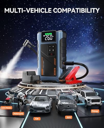 Portable jump box and tire inflator combo — photo 4