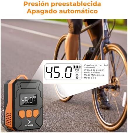Electric Bike Pump with Presta Valve Support — photo 5