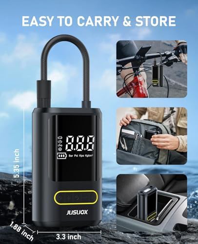 Cordless portable car air compressor — photo 4