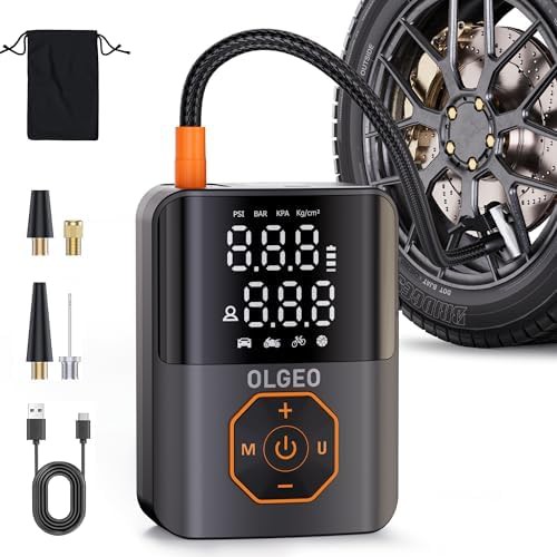Black Portable Pump with Pressure Detection