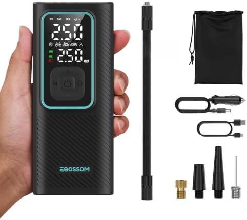 Mini Portable Air Pump with LED Display