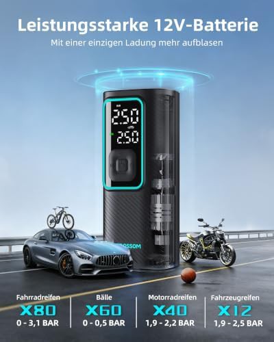 Mini Portable Air Pump with LED Display — photo 3