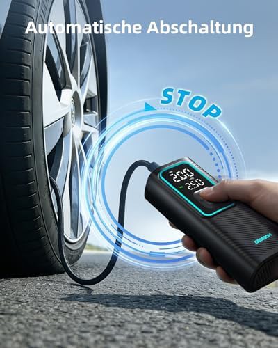 Mini Portable Air Pump with LED Display — photo 4