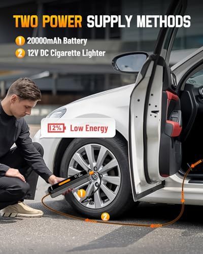 Portable Air Compressor with 20000mAh Battery — photo 5