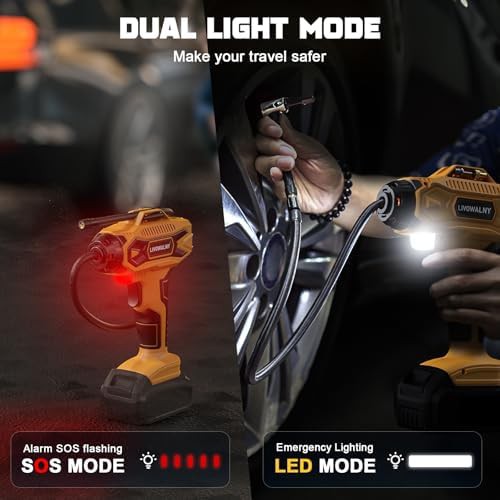 LIVOWALNY Dewalt bigger LCD digital inflator — photo 4