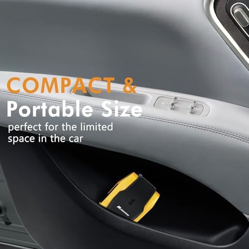 Emergency LED portable car air pump — photo 3