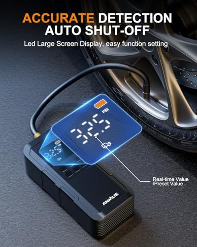 Fast Inflation Portable Car Air Pump — photo 4