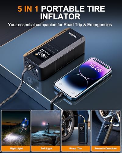 Fast Inflation Portable Car Air Pump — photo 5