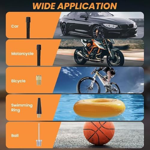Cordless Portable Air Pump with Digital LCD — photo 3