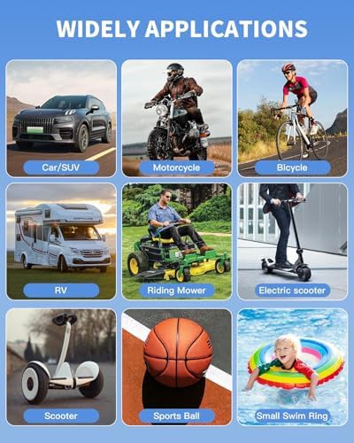 Smart digital tire air pump with light — photo 4