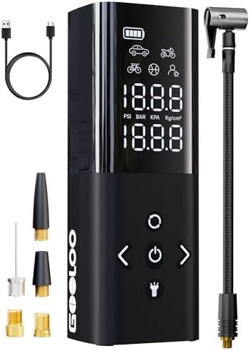Auto Shutoff Cordless Digital Inflator