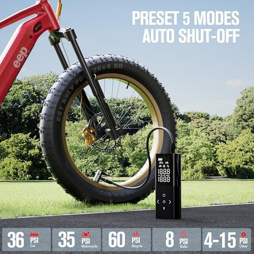 Auto Shutoff Cordless Digital Inflator — photo 3