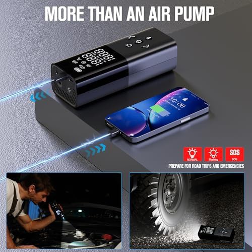 Auto Shutoff Cordless Digital Inflator — photo 5