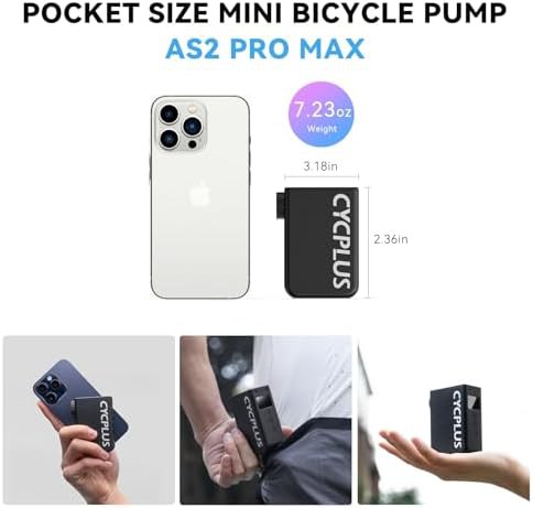 CYCPLUS AS2 Pro Max tiny tire inflator — photo 3
