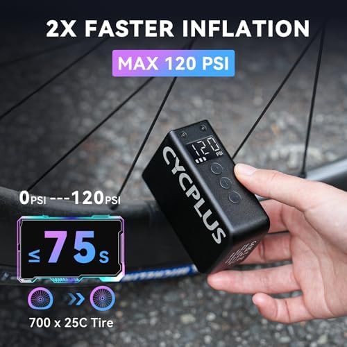 CYCPLUS AS2 Pro Max tiny tire inflator — photo 4