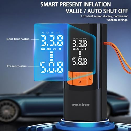 High pressure dual use tire pump — photo 4