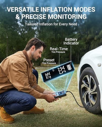Cordless Compact Car Air Compressor — photo 5