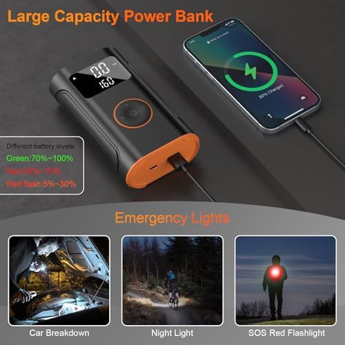 Portable Air Pump with Memory Function — photo 3