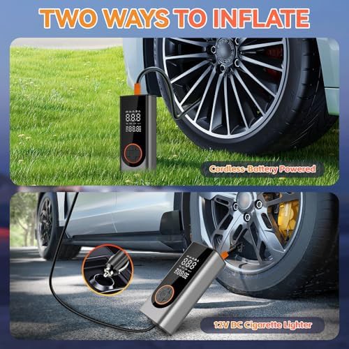 Fast cordless pump with digital gauge — photo 4