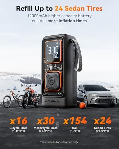 Cordless pump with digital pressure gauge — photo 5