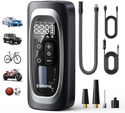 Portable Digital Air Compressor with Auto Shut Off