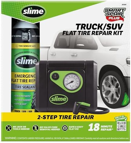 Smart spair plus emergency flat tire repair kit