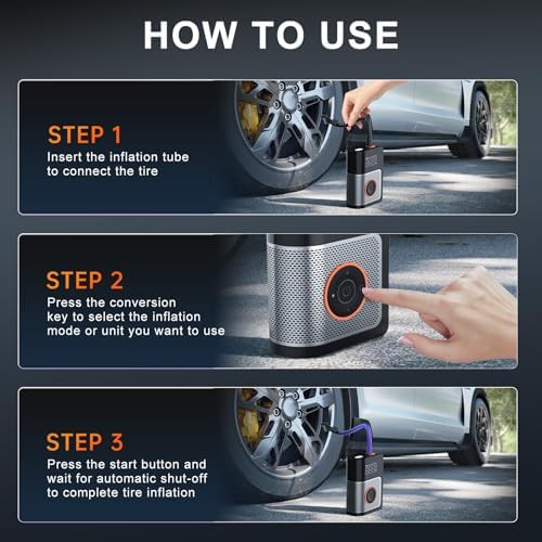 High Pressure 160 PSI Portable Air Compressor — photo 4