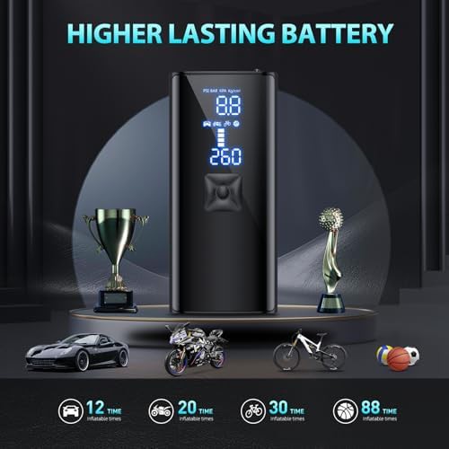 Fast inflation digital tire pump — photo 4