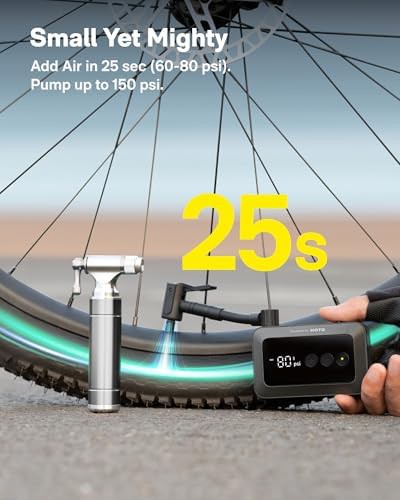 Mini Bike Pump with Magnetic Screwdriver Set — photo 2