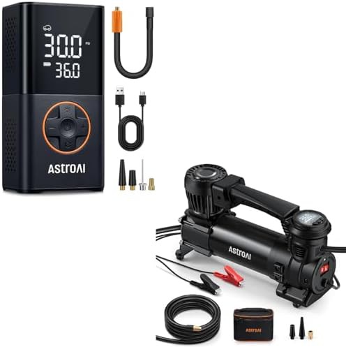 Truck and SUV inflator with alligator clips
