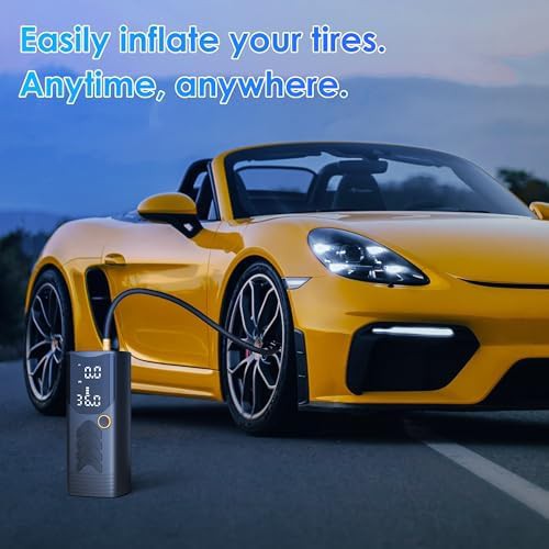 One Click Smart Cordless Tire Inflator — photo 4