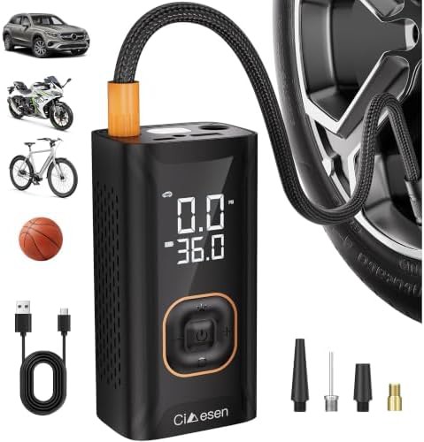 Portable 150 PSI Bike and Car Compressor
