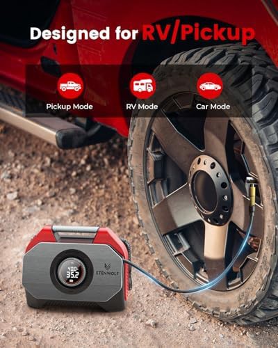 S6SE Portable Cordless Tire Pump — photo 3