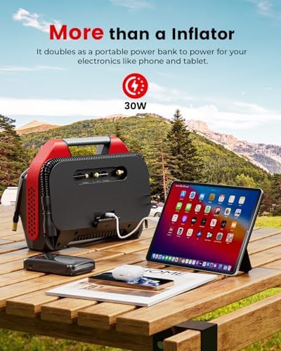 S6SE Portable Cordless Tire Pump — photo 5