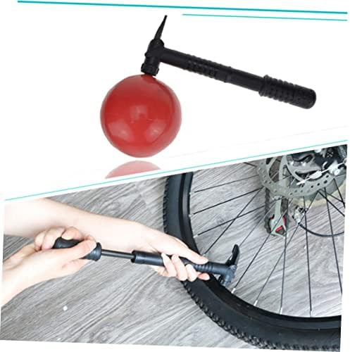 Black portable mini bike inflator pump — photo 4